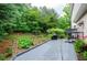 Landscaped backyard with patio and garden at 2120 Shaffer Rd, Cumming, GA 30041