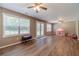 Finished basement with lots of natural light and play area at 946 Gaithers Rd, Mansfield, GA 30055