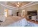 Large main bedroom with hardwood floors and plenty of closet space at 946 Gaithers Rd, Mansfield, GA 30055
