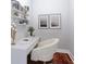 Stylish home office with built-in shelving and desk at 20 10Th Nw St # 2104, Atlanta, GA 30309