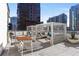 Relaxing outdoor lounge with comfortable seating and shade structures at 20 10Th Nw St # 2104, Atlanta, GA 30309