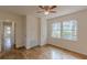 Spacious bedroom with hardwood floors and large windows at 1707 Boulderview Se Dr, Atlanta, GA 30316