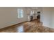 Renovated kitchen with stainless steel appliances and white cabinets at 1707 Boulderview Se Dr, Atlanta, GA 30316