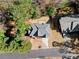 Aerial view of house and surrounding neighborhood at 115 Parkside Close, Alpharetta, GA 30022