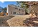Spacious backyard with large patio and privacy fence at 115 Parkside Close, Alpharetta, GA 30022