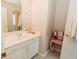 Bathroom with vanity, storage, and a playful vanity area at 9919 Bridgewater Pointe, Villa Rica, GA 30180