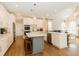 Modern kitchen with large island and stainless steel appliances at 9919 Bridgewater Pointe, Villa Rica, GA 30180