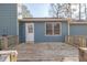 Wooden deck with access to home and wooded area at 215 Silver Creek Ln, Stockbridge, GA 30281