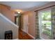 Bright entryway with hardwood floors and access to a deck at 4848 Green Forest Nw Ct, Acworth, GA 30102