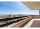 Balcony with views of the city skyline at 2660 Peachtree Nw Rd # 25H, Atlanta, GA 30305
