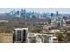Expansive city view highlighting the skyline and urban landscape at 2660 Peachtree Nw Rd # 25H, Atlanta, GA 30305
