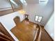 High ceilings and hardwood floors in the living room at 10995 Parsons Rd, Johns Creek, GA 30097