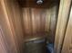 Private home sauna with wood interior at 10995 Parsons Rd, Johns Creek, GA 30097