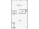 Basement floor plan of the house with garage and bathroom at 4139 Torver Ln, Atlanta, GA 30341