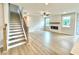 Bright living room with fireplace and abundant natural light at 722 Crossroad Ct, Powder Springs, GA 30127