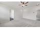 Inviting main bedroom featuring carpet and an en-suite bathroom at 722 Crossroad Ct, Powder Springs, GA 30127