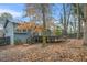 House with deck and wooded backyard at 4006 Maxanne Nw Dr, Kennesaw, GA 30144