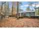 Large backyard with shed and elevated deck at 4006 Maxanne Nw Dr, Kennesaw, GA 30144