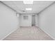 Finished basement room with neutral carpeting at 4006 Maxanne Nw Dr, Kennesaw, GA 30144