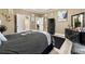 Bedroom with a queen-size bed and built in dresser at 4901 Planters Walk, Douglasville, GA 30135