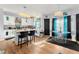 Modern kitchen with white cabinets, breakfast bar, and a large island at 4901 Planters Walk, Douglasville, GA 30135