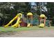 Community playground offering slides and other play equipment for fun at 1867 Falcon Wood Ne Dr, Marietta, GA 30066