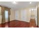 Spacious bedroom with hardwood floors and double closets at 647 Shannon Green Cir, Mableton, GA 30126