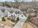 Aerial view showcasing house and neighborhood at 370 Park Ne Pl, Atlanta, GA 30317