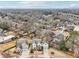 Aerial view of house and surrounding neighborhood at 370 Park Ne Pl, Atlanta, GA 30317