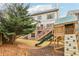 Spacious backyard with playset and mature trees at 370 Park Ne Pl, Atlanta, GA 30317