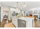 Spacious kitchen with island, stainless steel appliances, and marble countertops at 370 Park Ne Pl, Atlanta, GA 30317