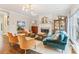 Living room with fireplace, hardwood floors, and ample natural light at 370 Park Ne Pl, Atlanta, GA 30317