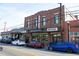 Academy Theatre building, brick exterior, marquee at 523 North Ave, Hapeville, GA 30354