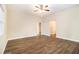 Spacious living room with hardwood floors and lots of natural light at 118 Strickland St, Fairburn, GA 30213