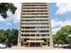 Modern high-rise building with multiple floors and ample parking space available for residents and visitors at 2575 Peachtree Ne Rd # 6G, Atlanta, GA 30305