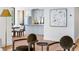 Bright living room showcases modern decor, open to a sleek kitchen with stainless steel appliances at 2575 Peachtree Ne Rd # 6G, Atlanta, GA 30305