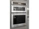 KitchenAid double wall oven with microwave and stainless steel finish at 3018 Eamont Ter, Atlanta, GA 30328