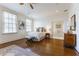 Bright bedroom with hardwood floors and ensuite bathroom access at 3450 Ridgewood Nw Rd, Atlanta, GA 30327