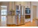 Stainless steel refrigerator and oven appliances in the kitchen at 45 Kinloch Ct, Covington, GA 30014