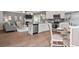 Open concept kitchen with a breakfast bar and stainless steel appliances at 20 Jacobs Farm Ln # 10, Lawrenceville, GA 30043