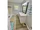 Clean bathroom with vanity, tub, and flooring at 4 Crestwood Rd, Cartersville, GA 30121