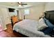 Spacious bedroom with hardwood floors and a large bed at 4 Crestwood Rd, Cartersville, GA 30121