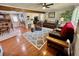 Spacious living room with hardwood floors and comfortable seating at 4 Crestwood Rd, Cartersville, GA 30121