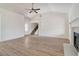 Spacious living room with hardwood floors and an open floor plan at 215 Eryn Ter, Covington, GA 30014