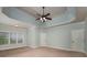 Bright bedroom featuring high ceilings and carpeting at 305 Mogie Ln, Acworth, GA 30102