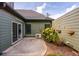 Small patio, next to house exterior at 305 Mogie Ln, Acworth, GA 30102
