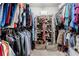 Walk-in closet features ample shelving and hanging space for organized storage at 5800 Oakdale Se Rd # 165, Mableton, GA 30126