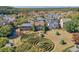 Community overview featuring a central green space at 2005 Heathermere Way, Roswell, GA 30075