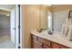 Simple bathroom with vanity and neutral decor at 2005 Heathermere Way, Roswell, GA 30075