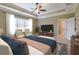 Spacious main bedroom with seating area and large windows at 2005 Heathermere Way, Roswell, GA 30075